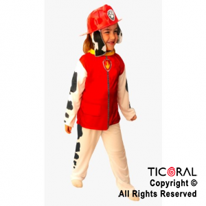 DISF PAW PATROL MARSHALL NI?O CAND TALLE 2 X 1